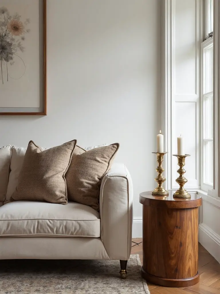 vintage and contemporary design harmony