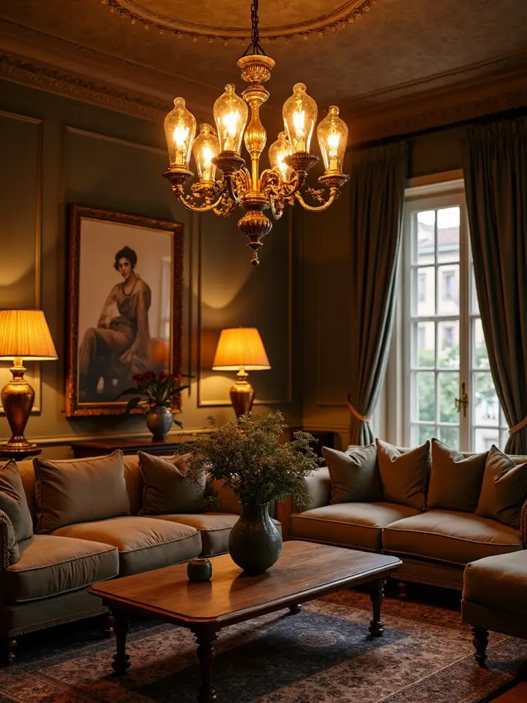 vintage lighting with authentic charm