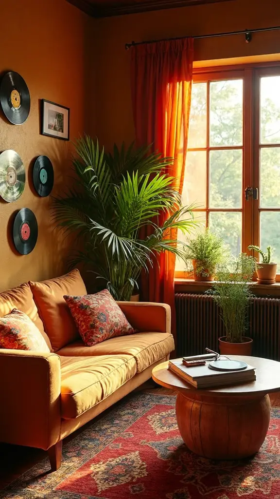 vintage melodies verdant greenery soulful retreat