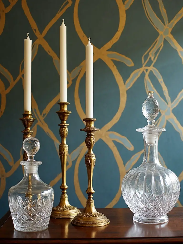 vintage modern design contrast achieved