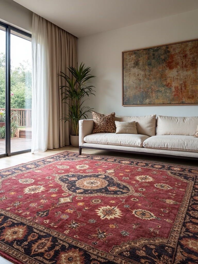 vintage persian motifs transform living spaces