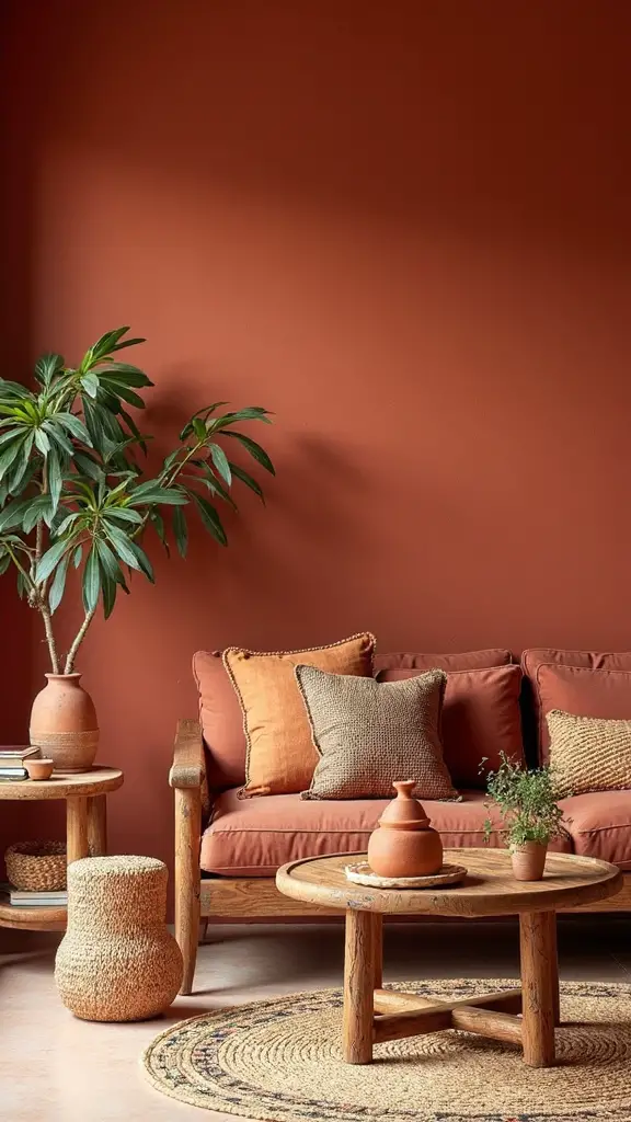 warm earthy natural inviting