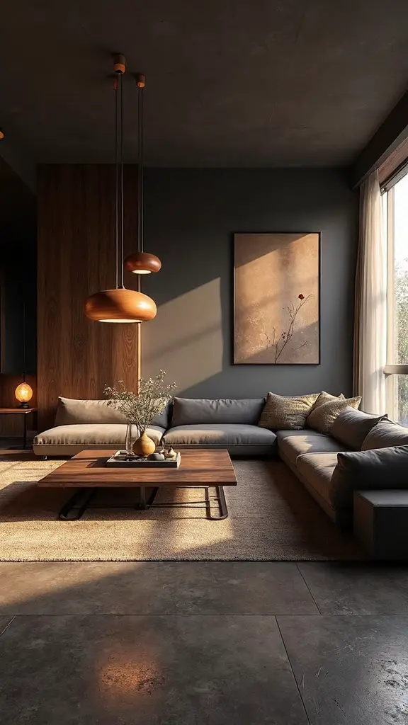 warm intimate layered moody
