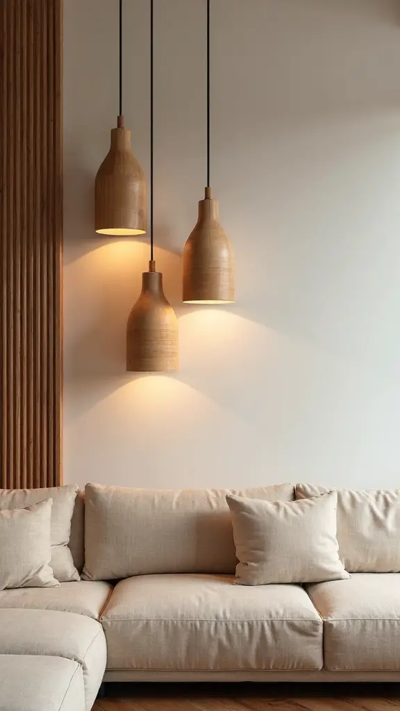 warm inviting japandi lighting arrangements