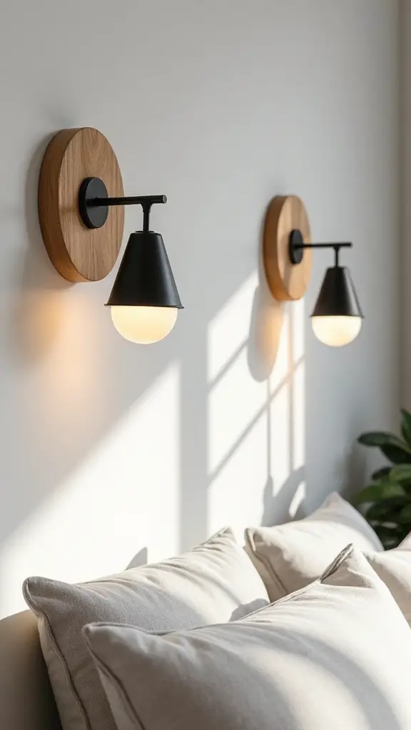 warm minimalist scandinavian wood metal harmony