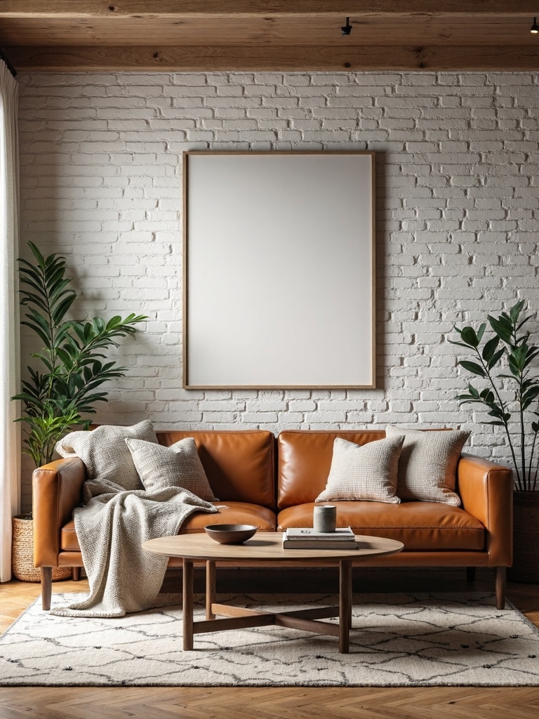warm modern rustic accent walls