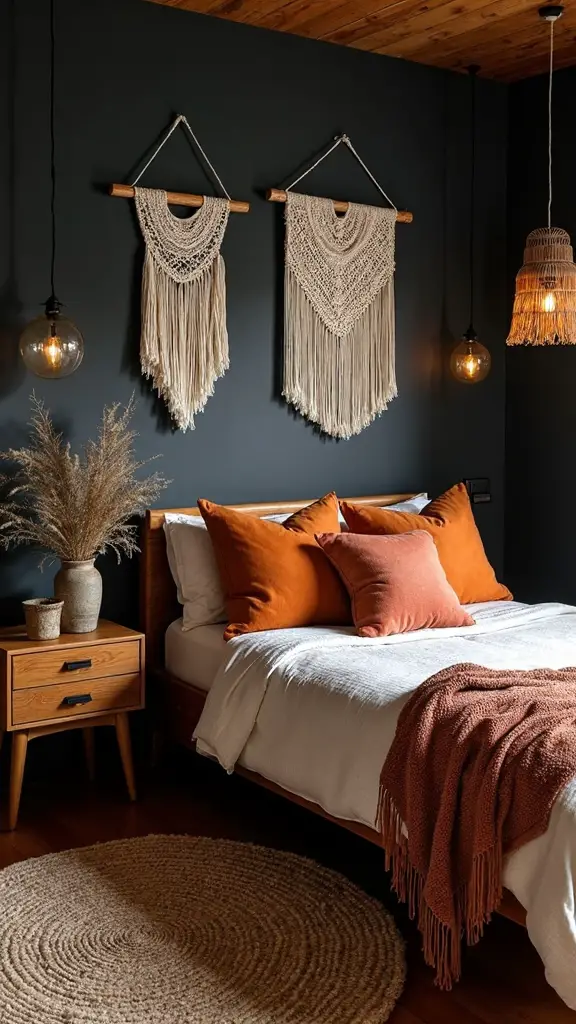 warm moody textured bohemian