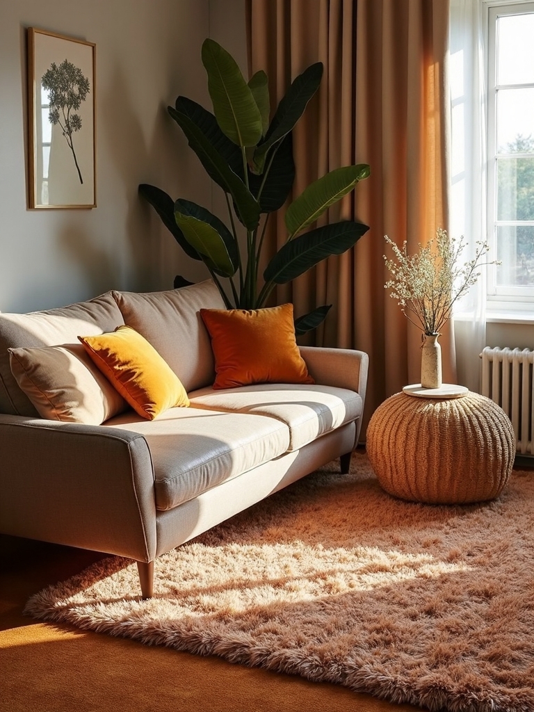 warm plush textured cozy