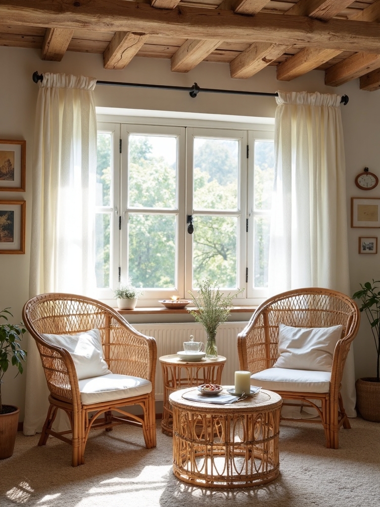 warm relaxed natural cottage living