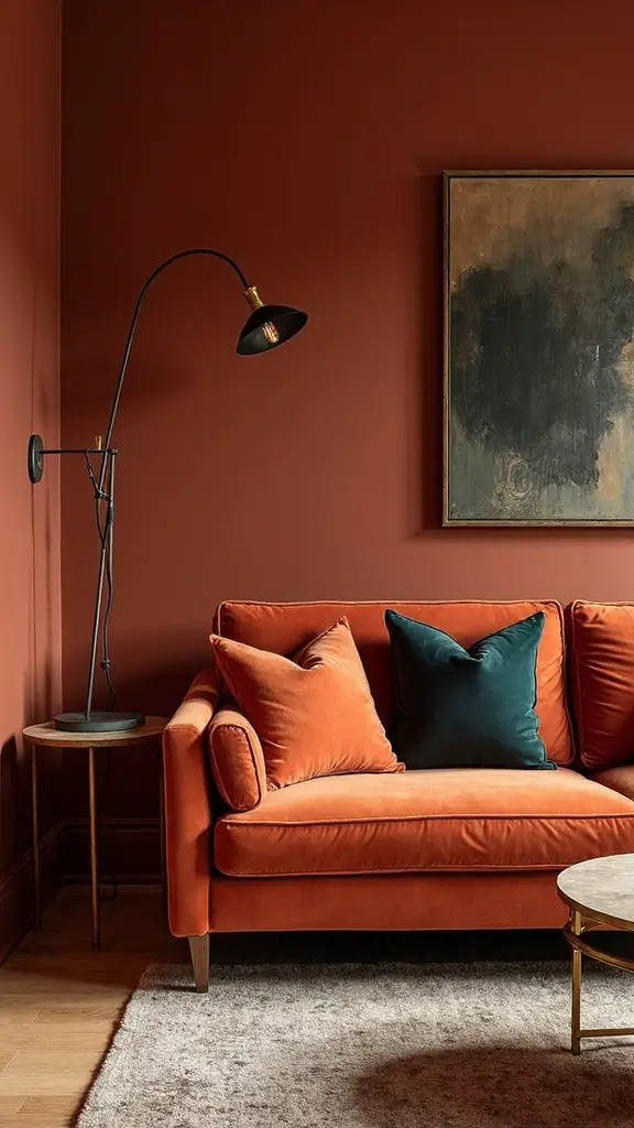 warm rustic refined terracotta sanctuary