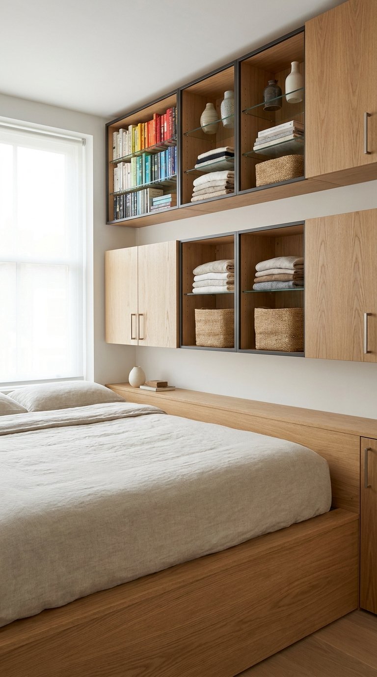 12 Hanging Cabinets for Small Bedroom Storage Solutions