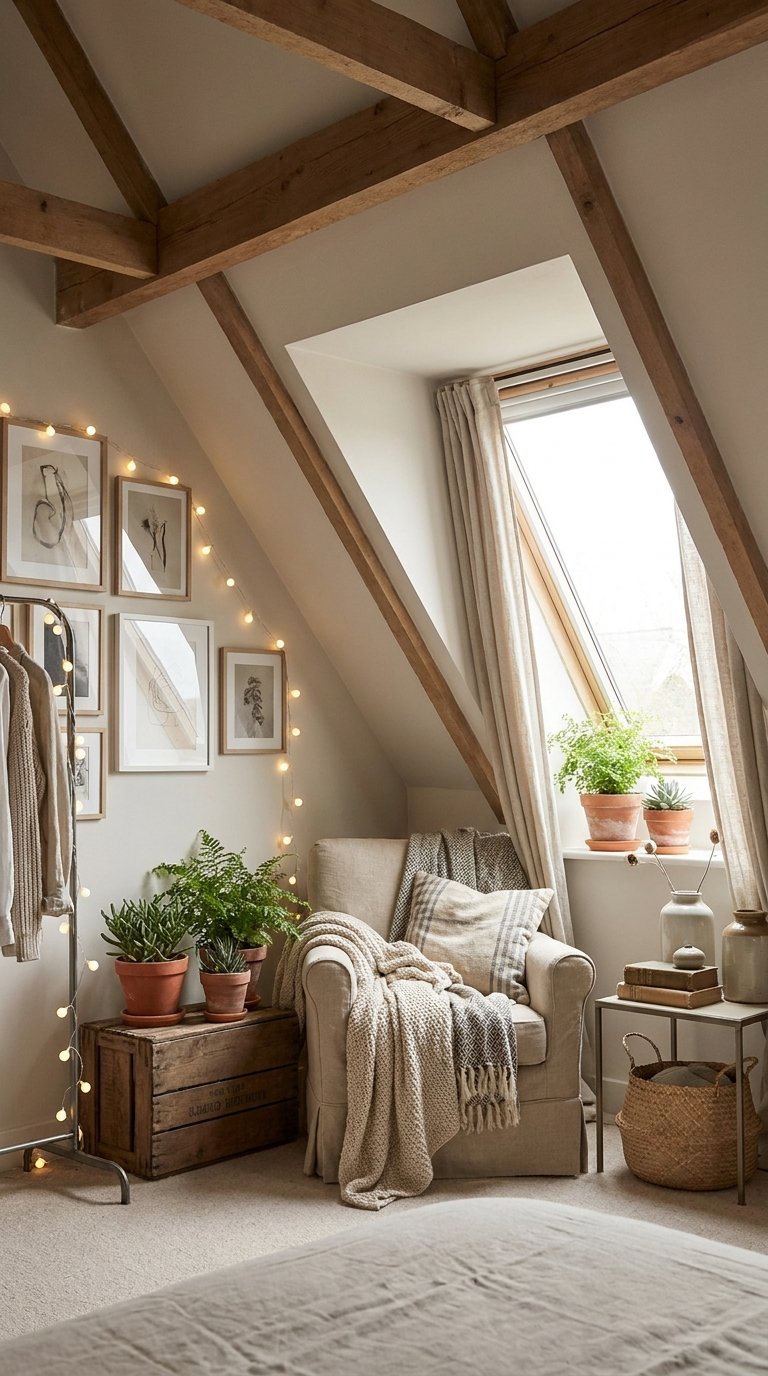 12 Aesthetic Attic Bedroom Ideas for Instagram-Worthy Designs