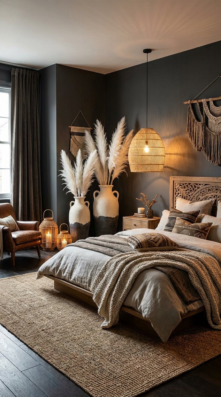 14 Moody Boho Bedroom Ideas for Cozy Elegance