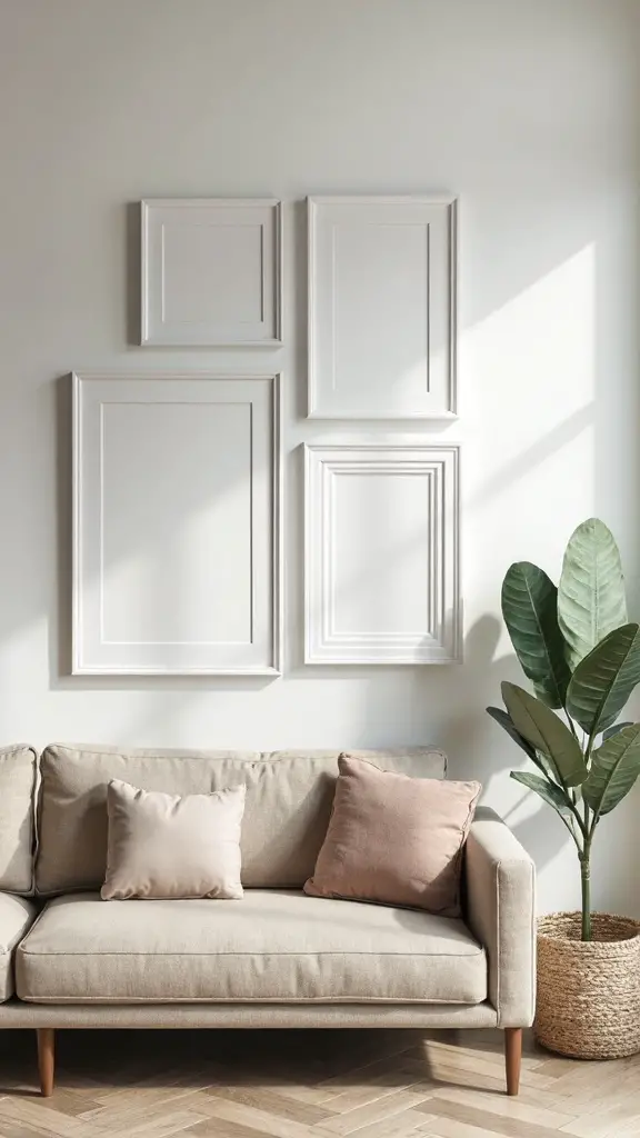 affordable customizable gallery wall design