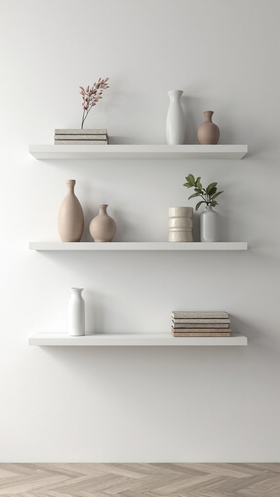 affordable functional versatile minimalist shelving