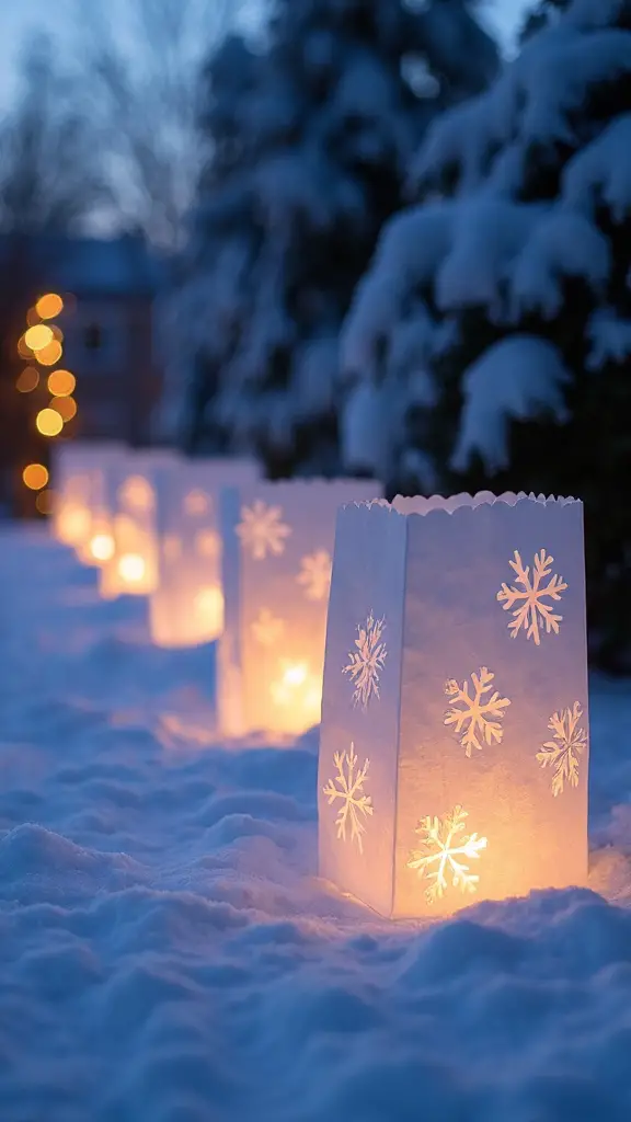 affordable warm customizable paper lanterns