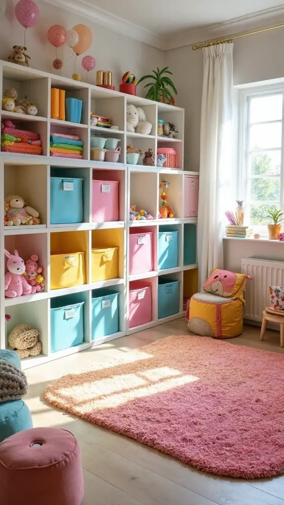 age specific toy organization