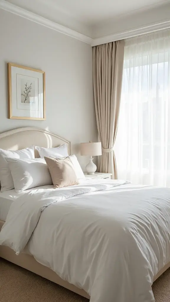 airy elegant light filled monochromatic