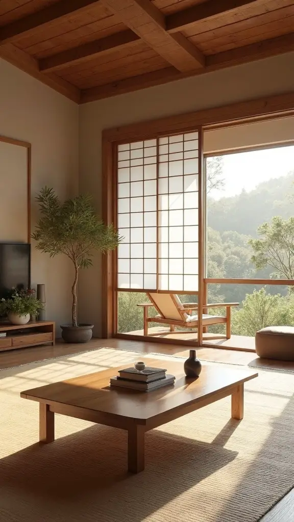 airy minimalist uncluttered floating