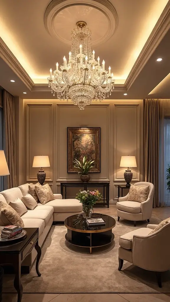 ambient sophisticated layered transformative lighting