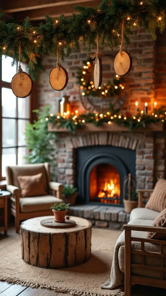 authentic rustic woodland christmas tree ornaments