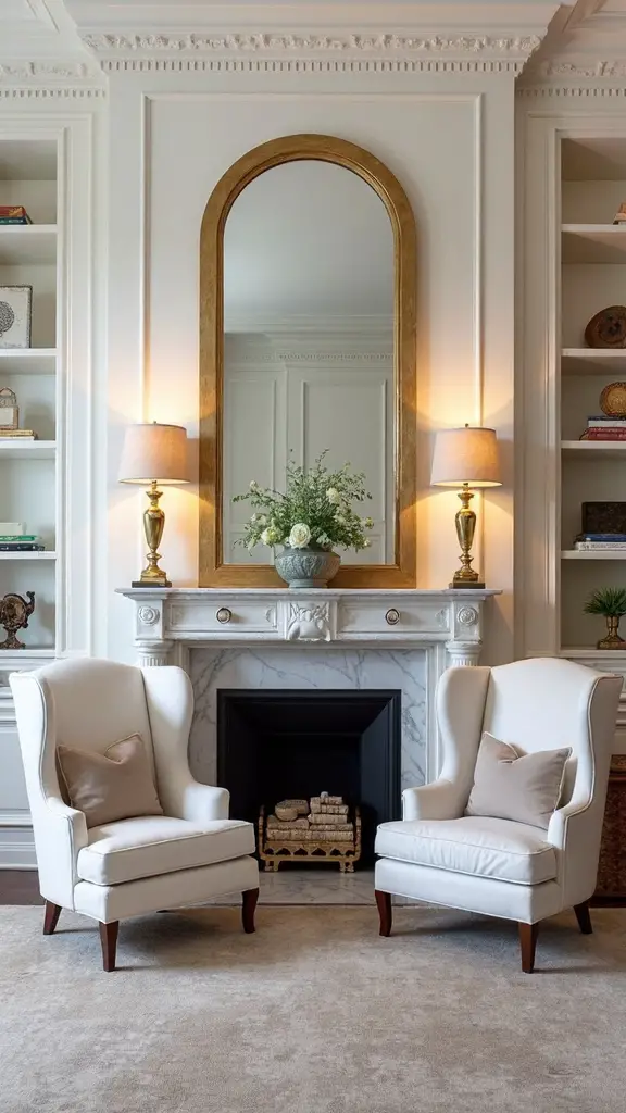 balanced harmonious symmetrical formal