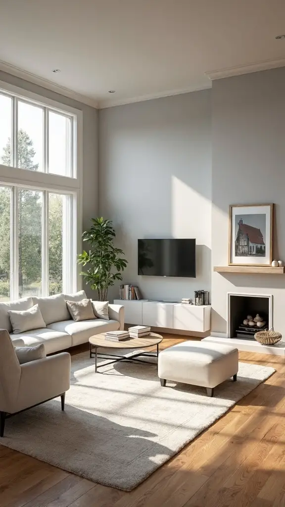 balanced warm cool tonal harmony