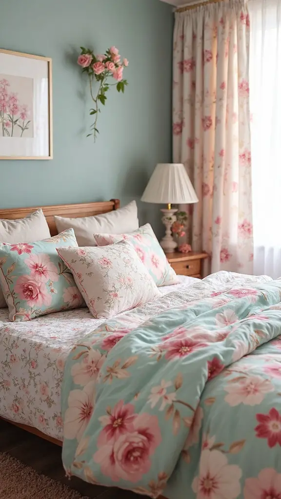 bedding transforms children s floral sanctuary