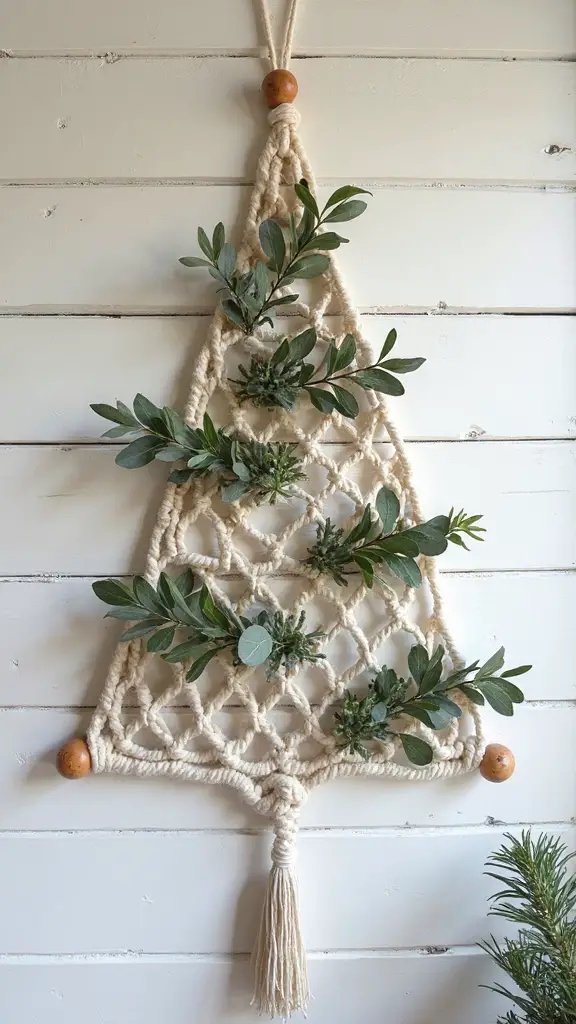 boho farmhouse chic christmas decor