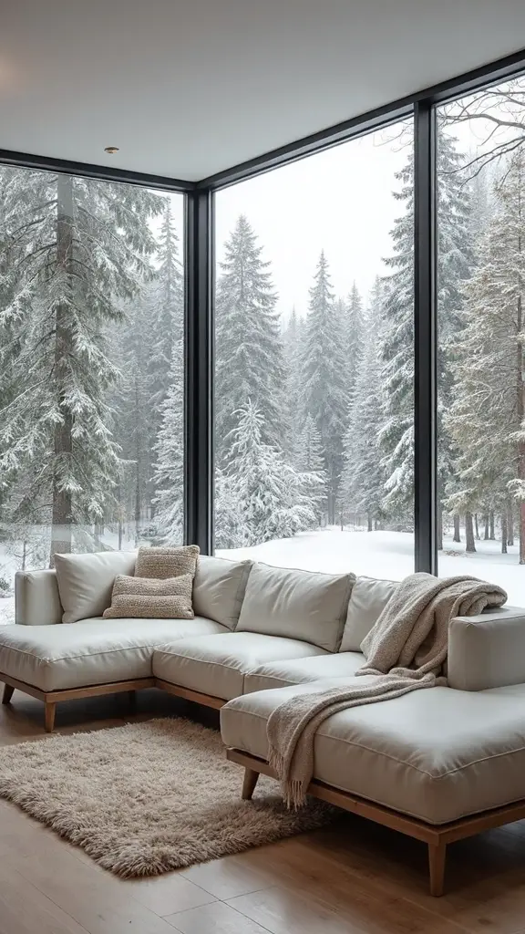 bright natural framed minimalist