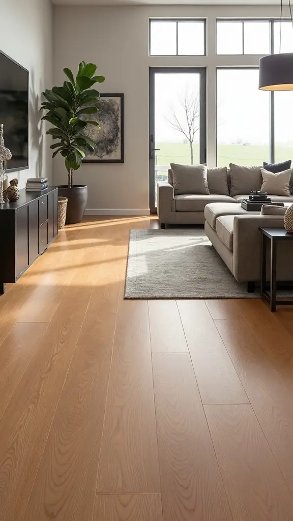 budget friendly wood look flooring