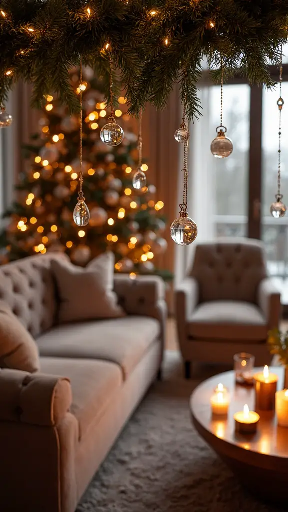 captivating crystal and candlelight ambiance