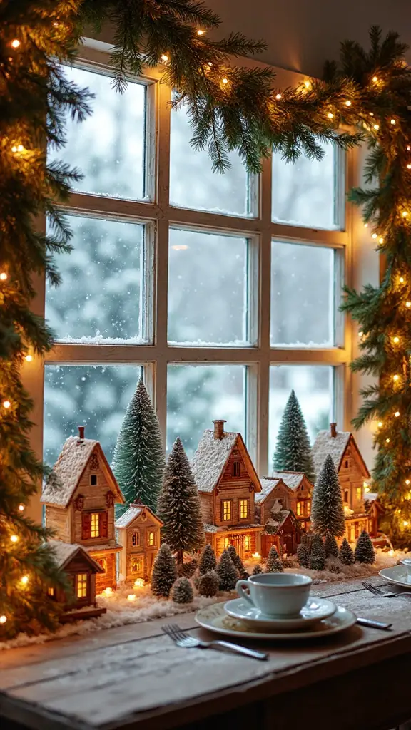 charming farmhouse holiday d cor display