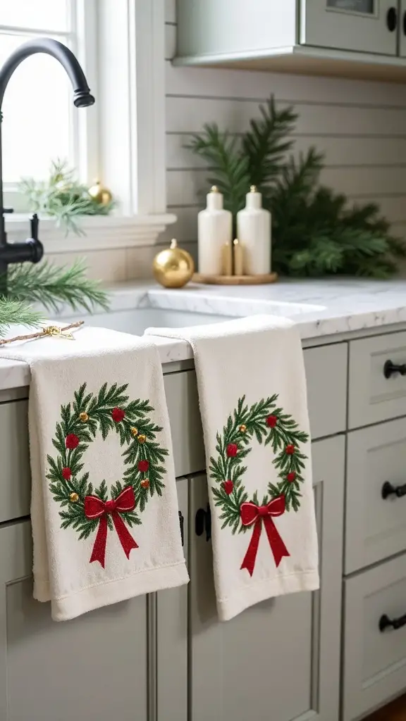 classic christmas kitchen cheer