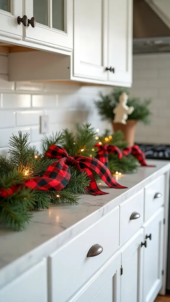 classic christmas plaid charm