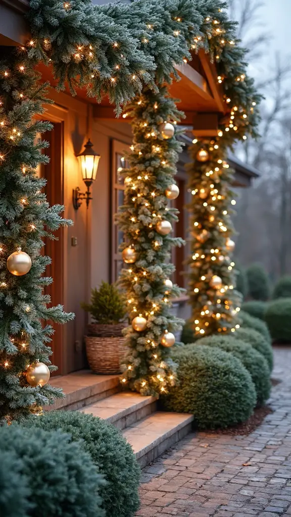 classy outdoor christmas decor