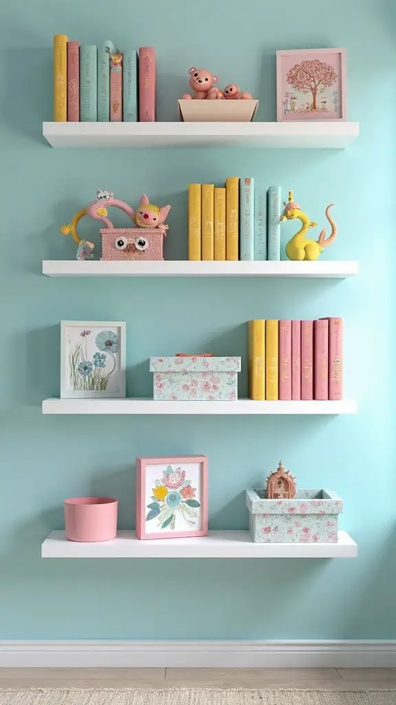 clutter free versatile space saving wall shelves