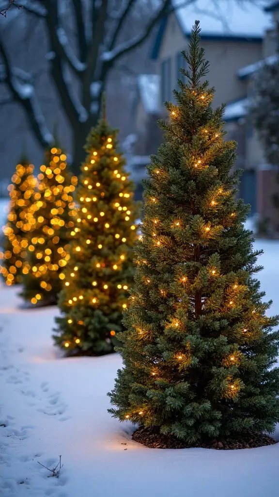 cohesive shrub illumination minimalist elegance effortless lighting