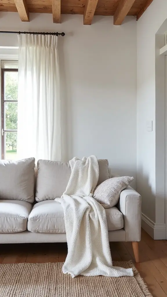 comfy cozy natural fiber throws