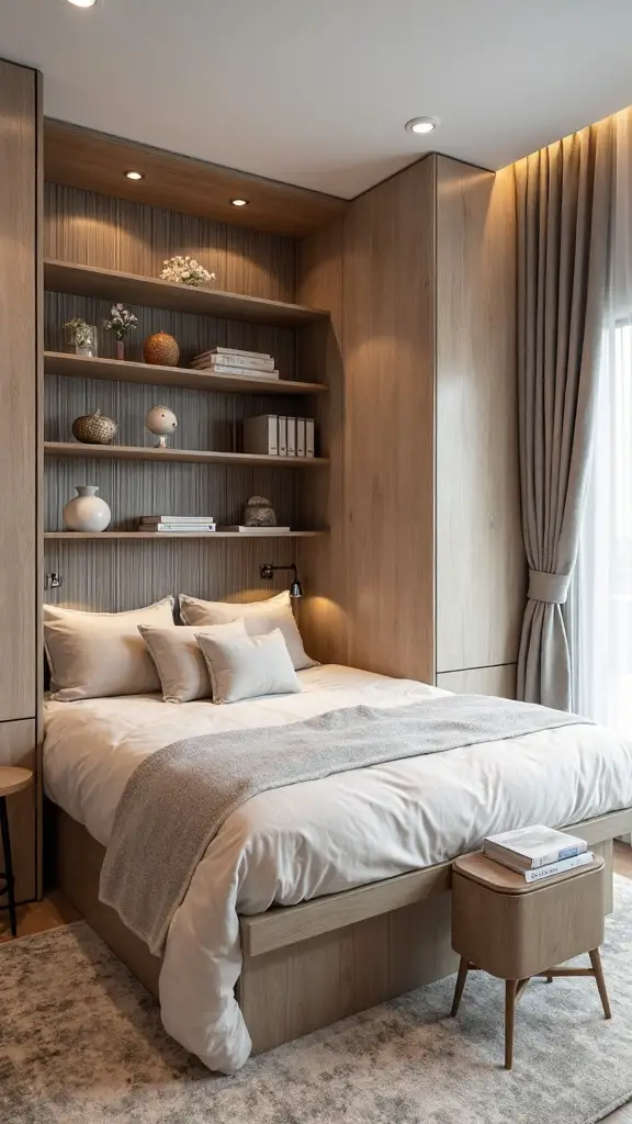 compact bedroom design inspiration