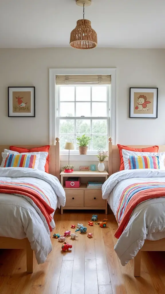 compact twin beds maximize space