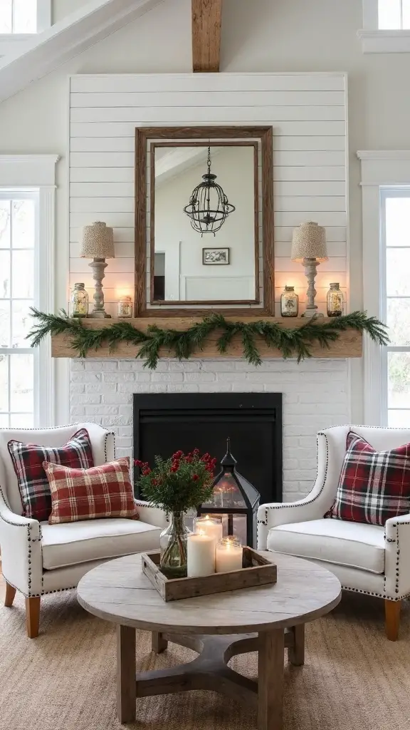 cozy farmhouse christmas aesthetic inspiration