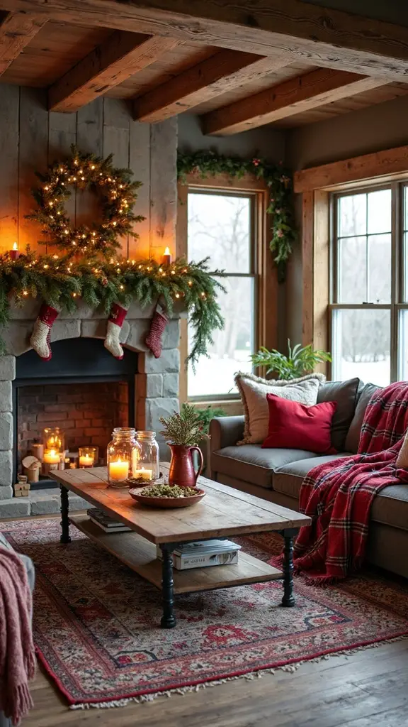 cozy farmhouse christmas decor inspiration