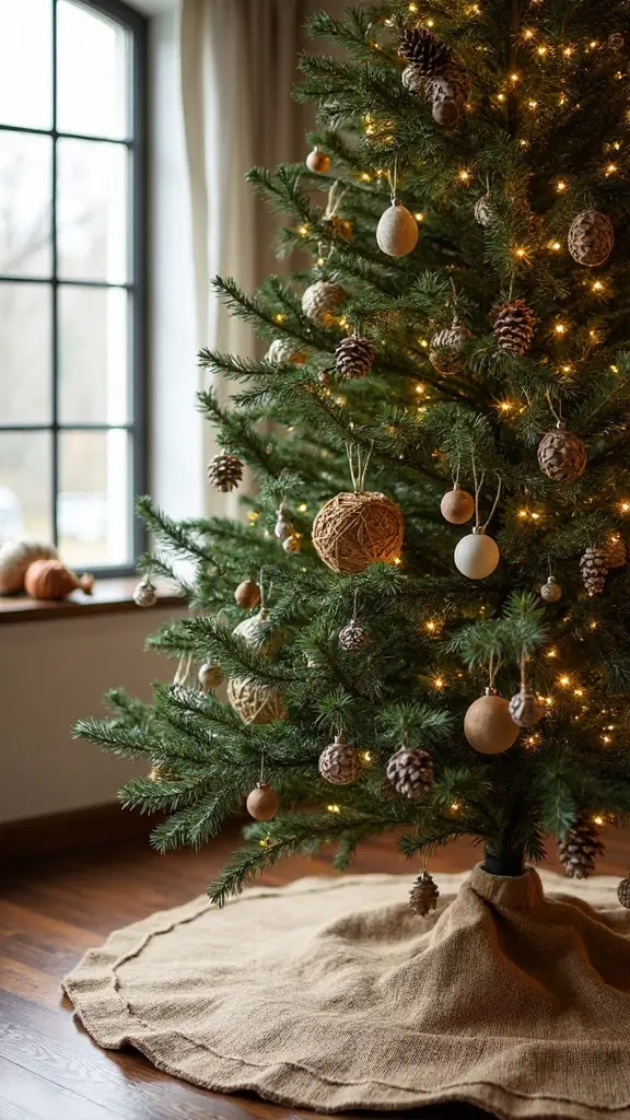 cozy farmhouse christmas tree foundation