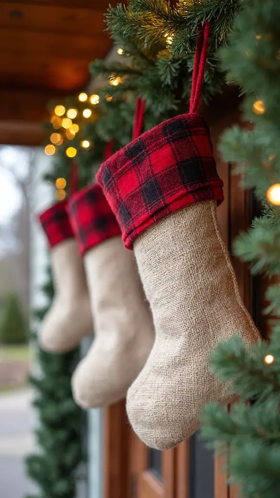 cozy farmhouse porch decor idea