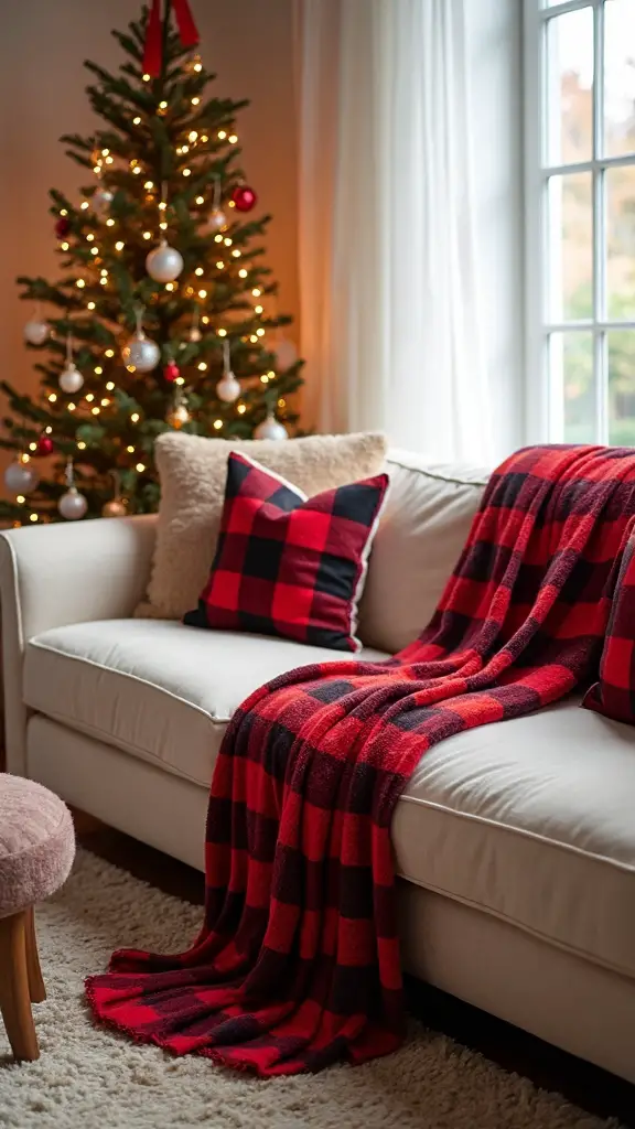 cozy festive neutral furniture transformation