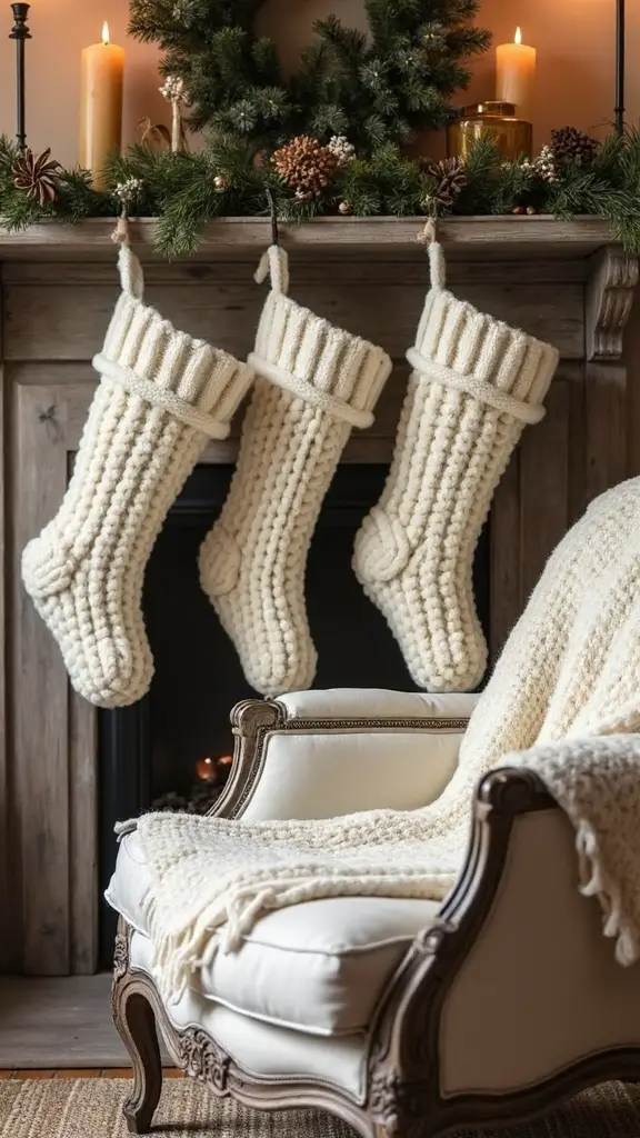 cozy french farmhouse christmas comfort
