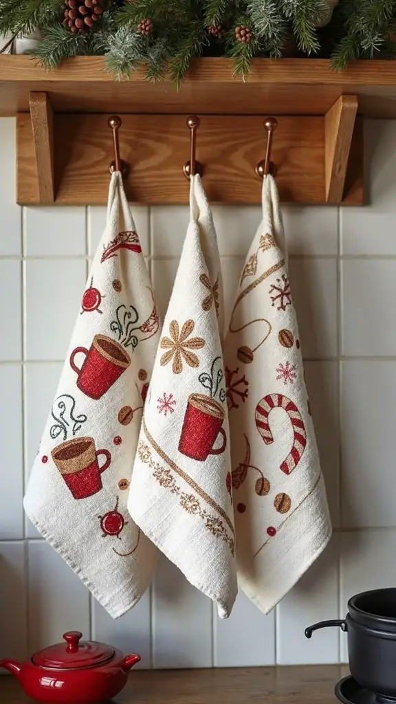 cozy holiday kitchen coffee cocoa