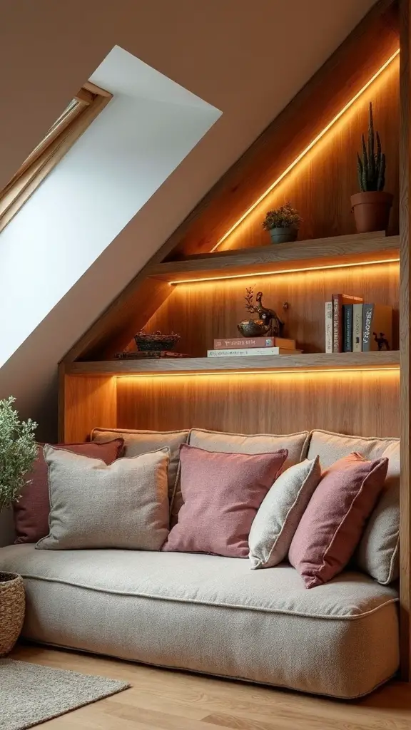 cozy intimate literary retreat nook