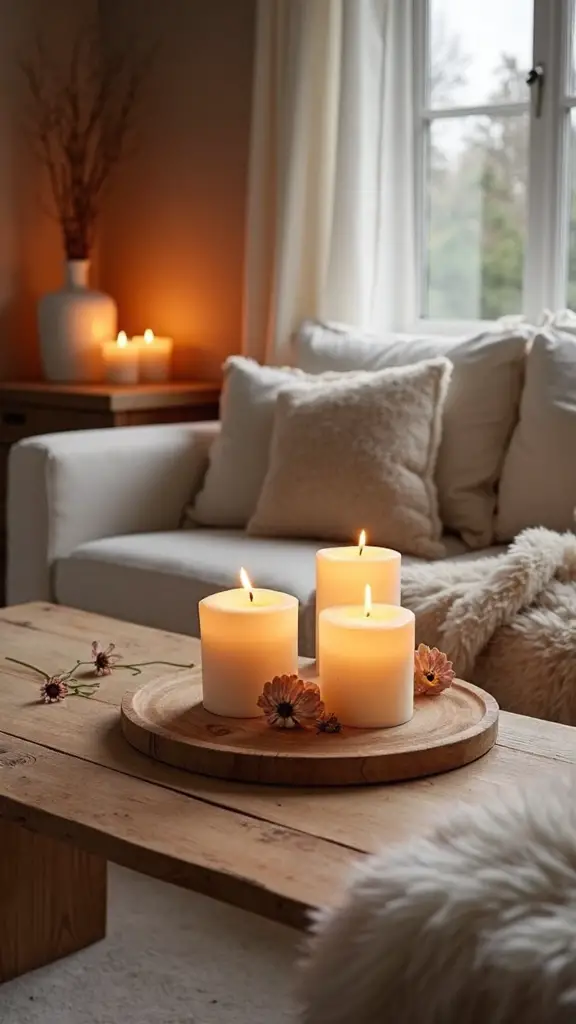 cozy layered soft illumination